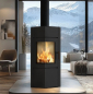 Preview: EEK A Eck-Kaminofen ILDNORD ODYN, raumluftunabh. - 8kW