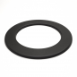 Preview: 150 mm - Wandrosette in Schwarz