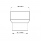 Preview: 120 mm - 150 mm - Erweiterung in Gussgrau