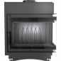 Preview: Guss-Kamineinsatz Kratki MAJA 8 rechts BS DECO Rauchrohr 150mm BImschV2