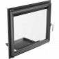 Preview: Kamintür z.B. für offenen Kamin / Steinofentür mit Glas Modell Amelia