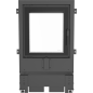 Mobile Preview: Kamintür z.B. für offenen Kamin / Steinofentür / Kachelofentür mit Glas Modell FS 8N