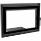 Preview: Kamintür z.B. für offenen Kamin / Steinofentür mit Glas Modell Wiktor DECO