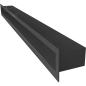 Mobile Preview: Lüftungsgitter TUNNEL graphit 6x80