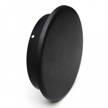 200 mm - Blindkappe in Schwarz