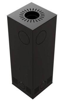 EEK A Eck-Kaminofen ILDNORD ODYN, raumluftunabh. - 8kW