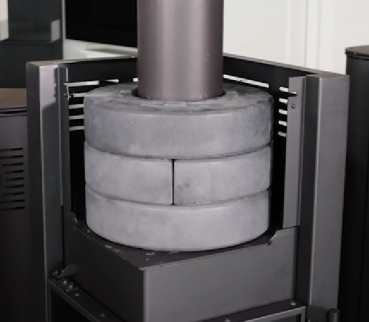 29kg Universal-Speichersteine Speicherringe für Kaminöfen, Kamineinsatz passend ILDNORD ODYN M, Kratki ROLLO/W, ERIK/W