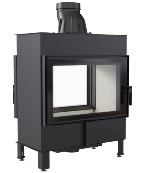 *Tunnel-Kamineinsatz Kratki Lucy 14 mit 14 kW