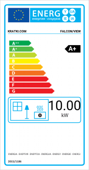 Kaminofen Kratki FALCON 9, raumluftunabh. - 10 kW