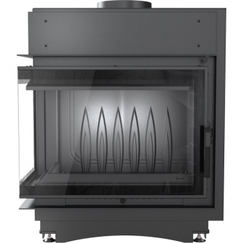 Guss-Kamineinsatz Kratki MAJA 8 links BS DECO Rauchrohr 150mm BImschV2