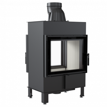 *Tunnel-Kamineinsatz Kratki LUCY 12 mit 12 kW