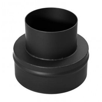 200 mm - 120 mm - Reduzierung in Schwarz