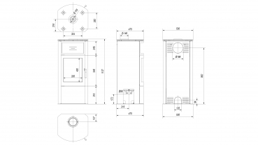 Kaminofen Kratki TITAN mit 11kW