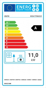 EEK A Kratki TITAN/G/R Panoramakamin mit Designglastür 11kW