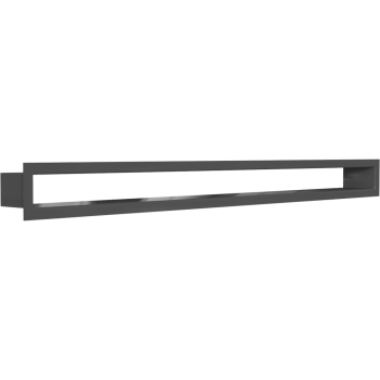 Lüftungsgitter TUNNEL graphit 6x80
