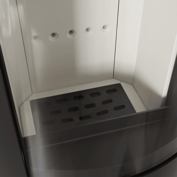 EEK A - Ovaler Kaminofen ILDNORD LOKI, runde Sichtscheibe mit 5,5 kW