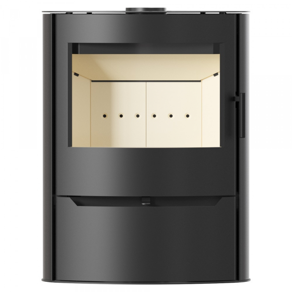 EEK A Panorama-Kaminofen ILDNORD RENVIK, raumluftunabh. - 10kW