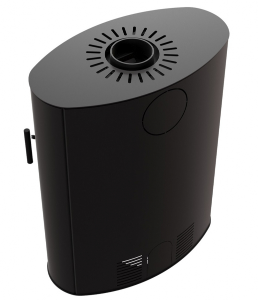 EEK A Panorama-Kaminofen ILDNORD RENVIK, raumluftunabh. - 10kW