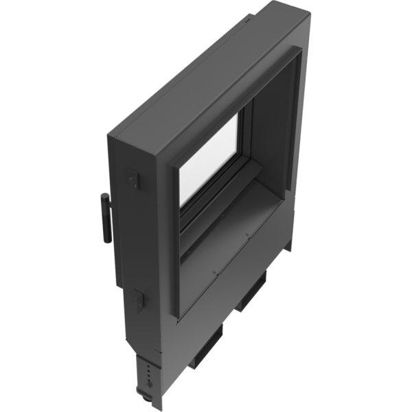 Kamintür z.B. für offenen Kamin / Steinofentür / Kachelofentür mit Glas Modell FS 10N